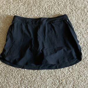 Outdoor Voices Black Athletic Skort with Built-In Shorts